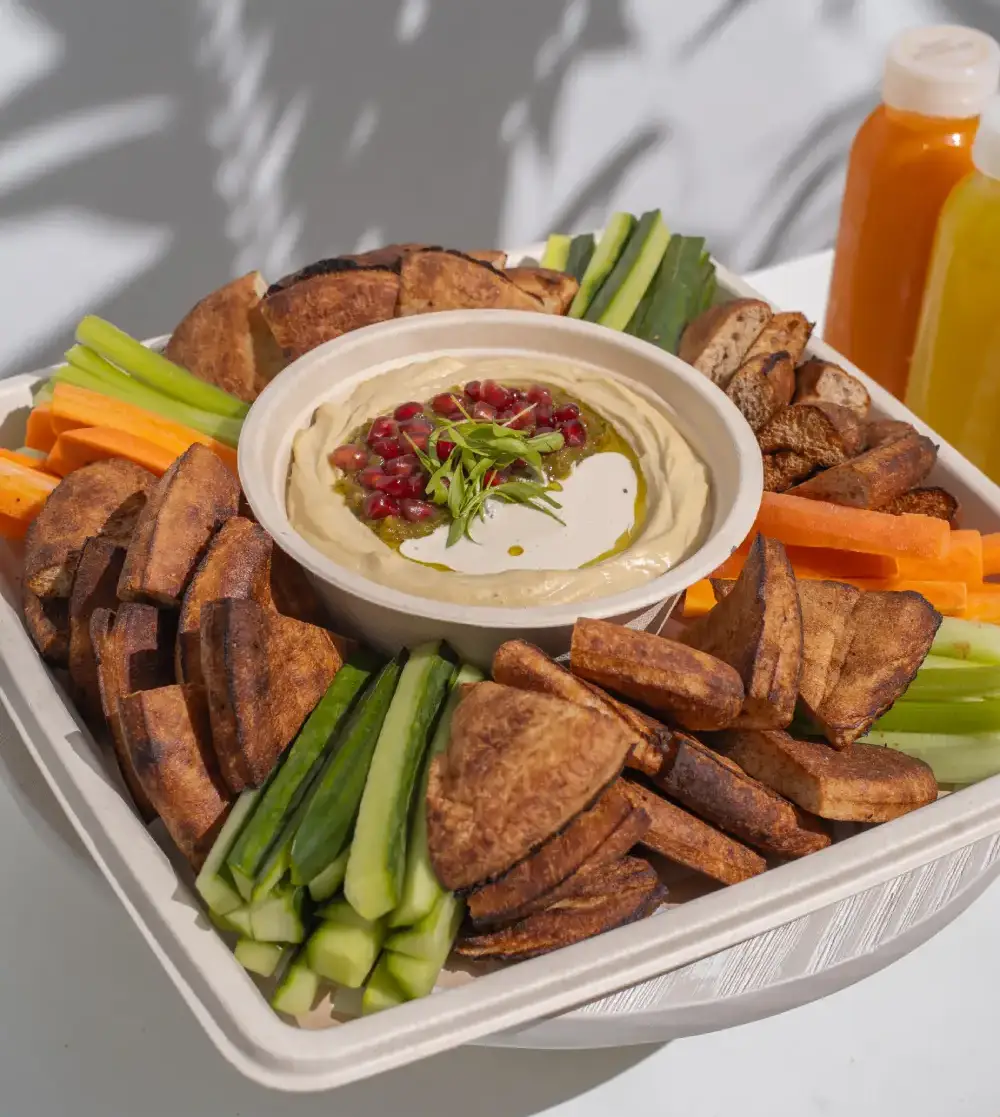 PuraVida Humus Platter 2